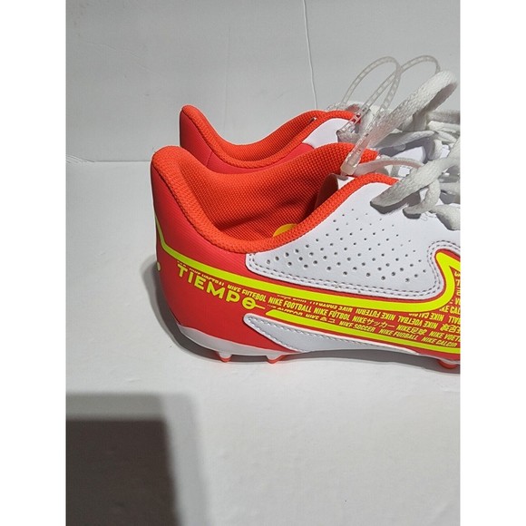 Nike Tiempo Legend 9 ClubWhite Kids Soccer Cleats Size 6Y New DA1331-176 - Picture 2 of 9
